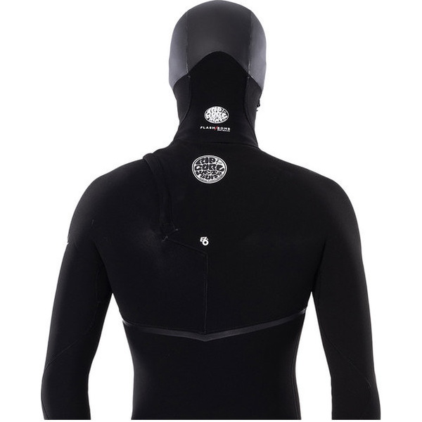 2026 Rip Curl Flashbomb 3mm Neoprene Hood WHOYGM - Black